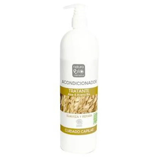 Naturabio Cosmetics Acondicionador Tratante Aloe-Avena 740Ml. 