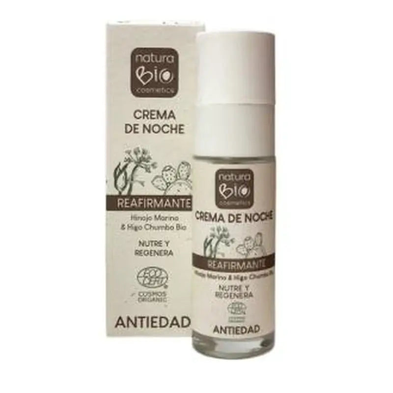 Naturabio Cosmetics Crema De Noche Reafirmante Antiedad Hinojo 30M Bio 