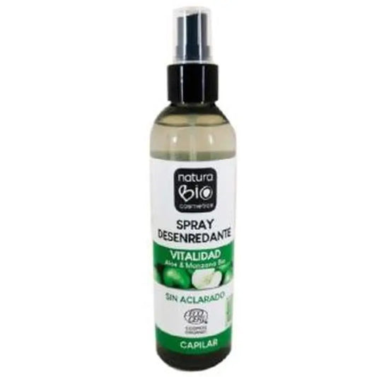 Naturabio Cosmetics Spray Desenredante Vitalidad Aloe-Manzana 200Ml. 