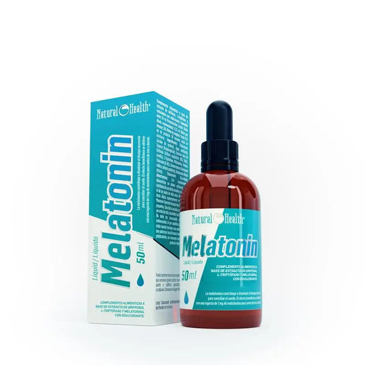 Natural Health Melatonin Melatonina Líquida, 50 ml