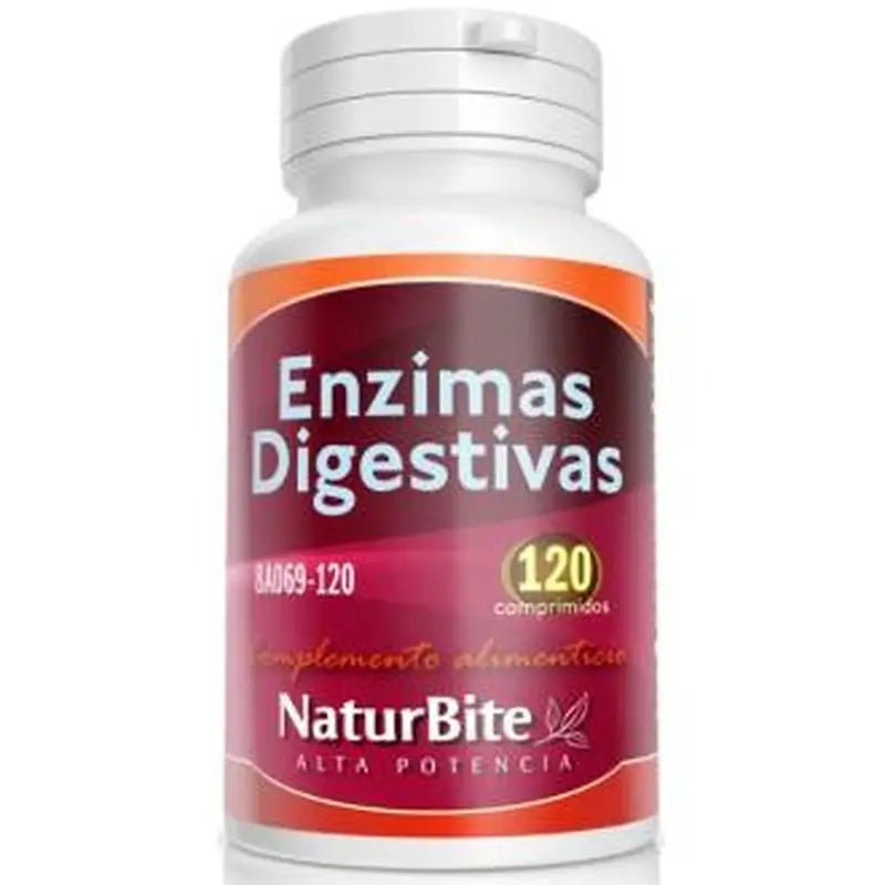 Naturbite Enzimas Digestivas 120 Comprimidos