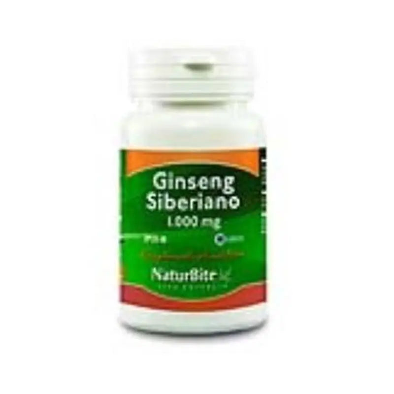 Naturbite Ginseng Siberiano 1000Mg. 60 Comprimidos