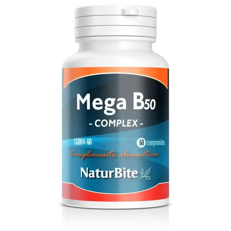 Naturbite Mega B50 Complex , 60 tabs