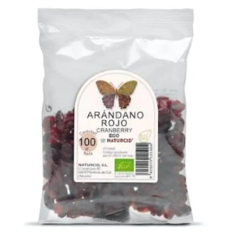 Naturcid Arandano Rojo Cranberry 175Gr. Eco