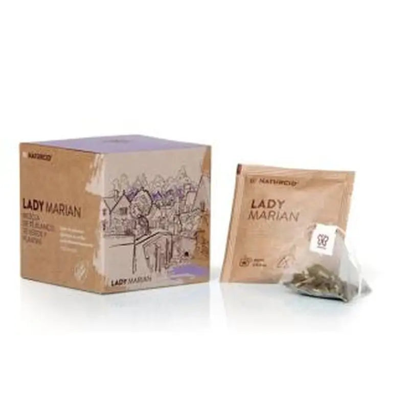 Naturcid Te Lady Marian Belleza Infusion 10Piramides. Eco** 