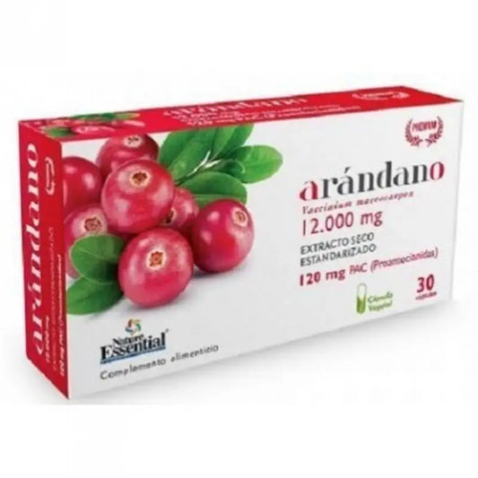 Nature Ess Arandano Rojo 120 Pac. Ext Seco Blister , 30 cápsulas