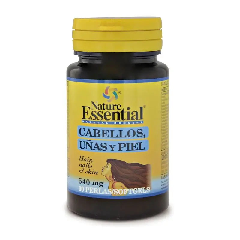 Nature Ess Cabellos Uñas & Piel  540 Mg , 30 perlas