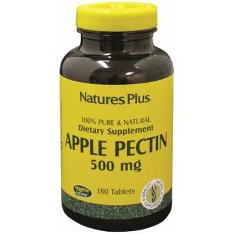 Natures Plus Pectina De Manzana 500Mg. 180Comp. 