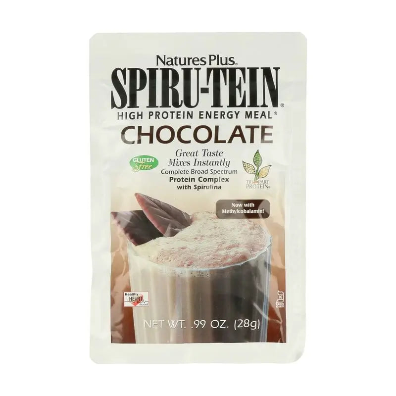 Natures Plus Spiru-Tein Chocolate 28Gr.Sbrs.