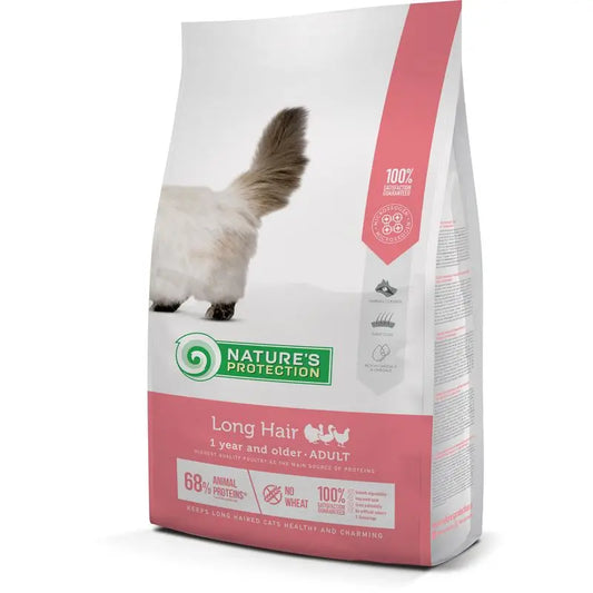 Natures Protection para Gatos de Pelo Longo, 2Kg