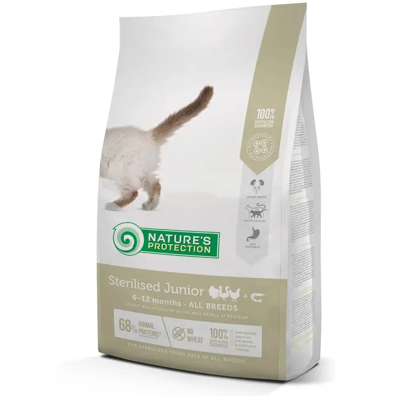 Natures Protection For Cats Junior Esterilizado, 2Kg