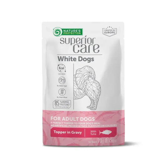 Natures Protection Sc White Dogs Adult All Breed Tuna 24X70Gr