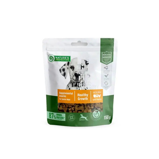 Natures Protection Junior Snack para cães, 150Gr