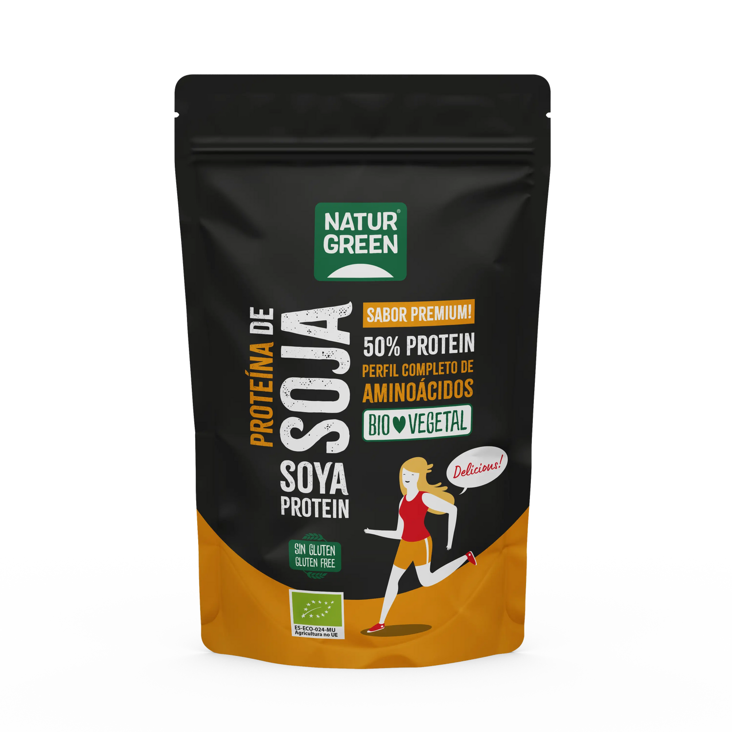 Naturgreen Proteína de Soja 50% Bio, 375 G