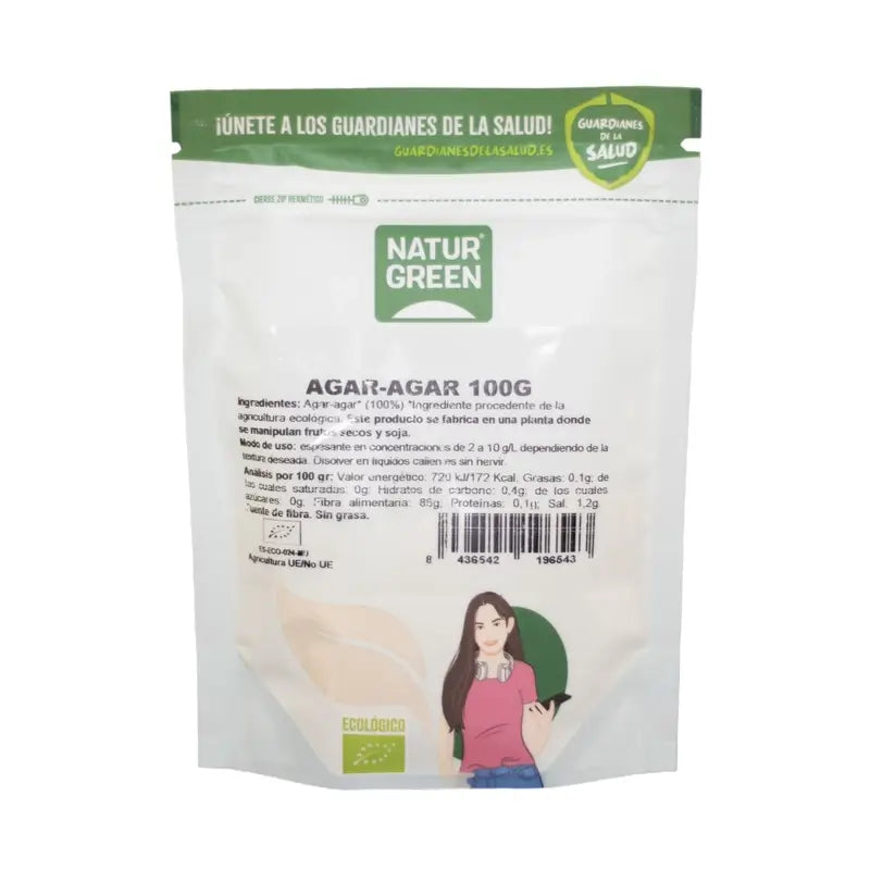 Naturgreen Agar Agar, 100 g