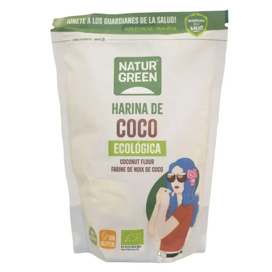 Farinha de coco Naturgreen, 500 g