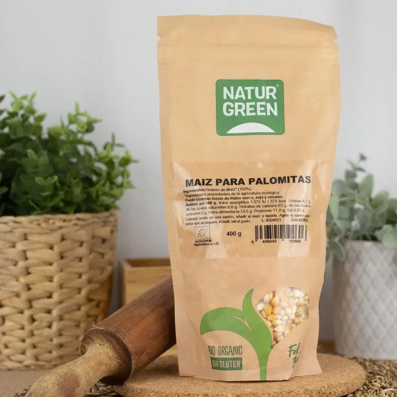 Naturgreen Milho Pipocas Bio, 450 g