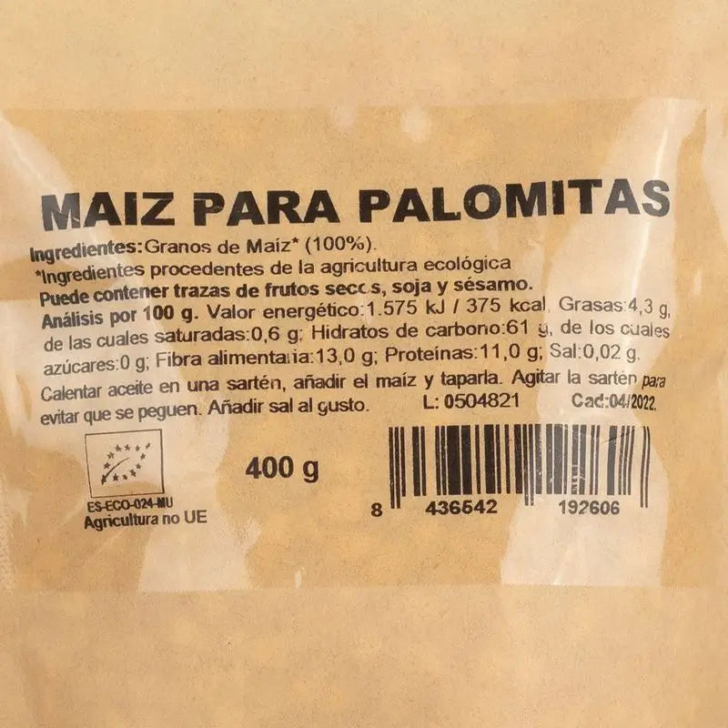 Naturgreen Milho Pipocas Bio, 450 g