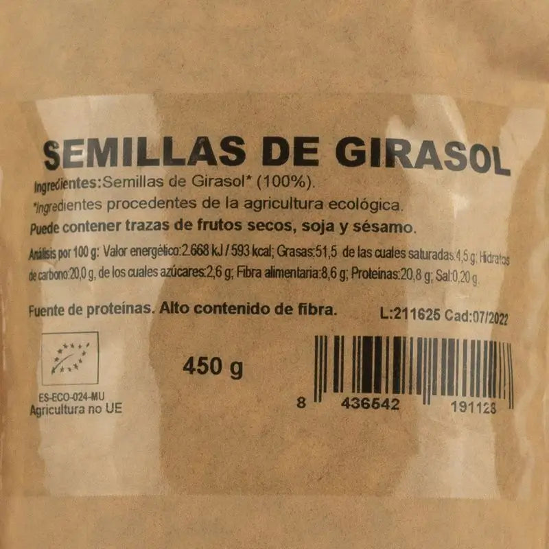 Naturgreen Sementes de Girassol Biológicas, 450 g