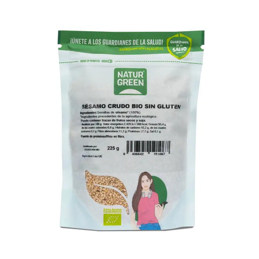 Naturgreen Sésamo cru biológico, 225 g