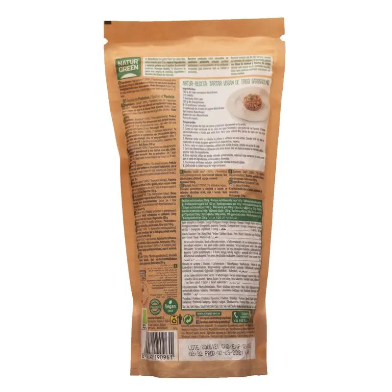 Trigo mourisco biológico Naturgreen, 500 g