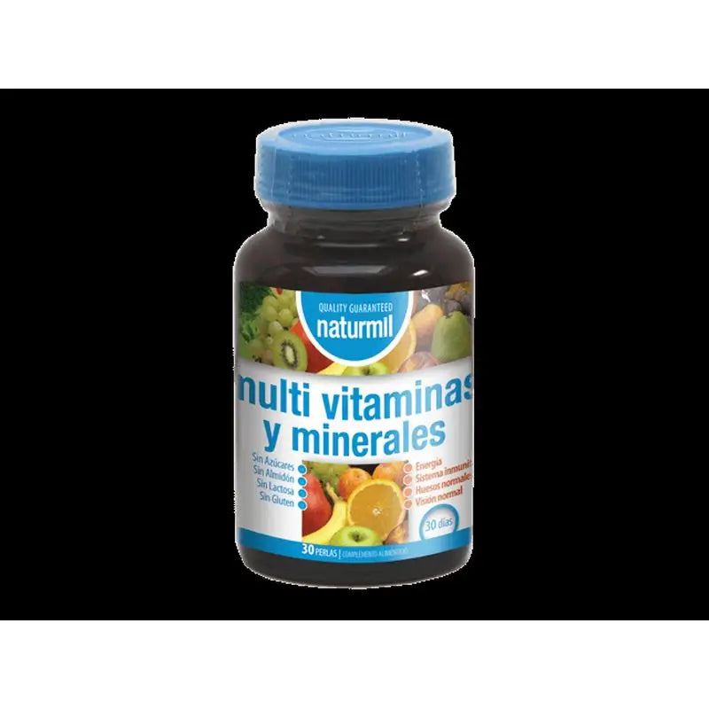 Naturmil Multivitaminas & Minerales , 30 perlas