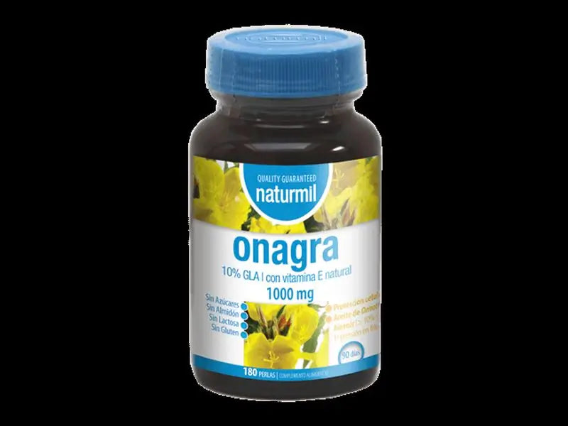 Naturmil Onagra, 180 Perlas De 1000 Mg   