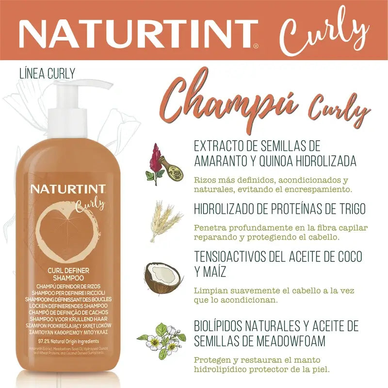 Champô Naturtint Cachos Definidos 330Ml