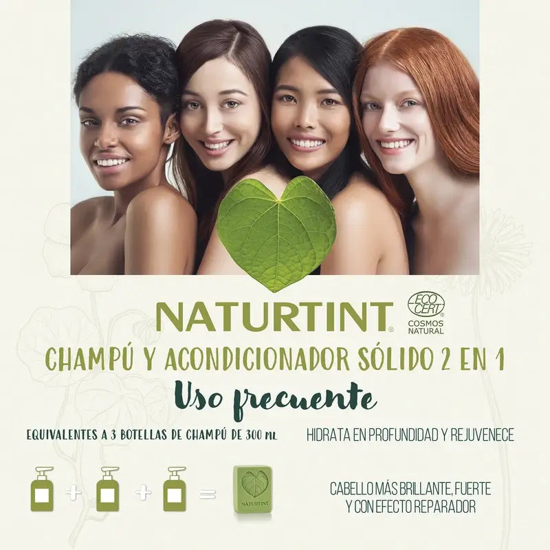 Naturtint Champô Sólido Natural Uso Frequente 75Gr