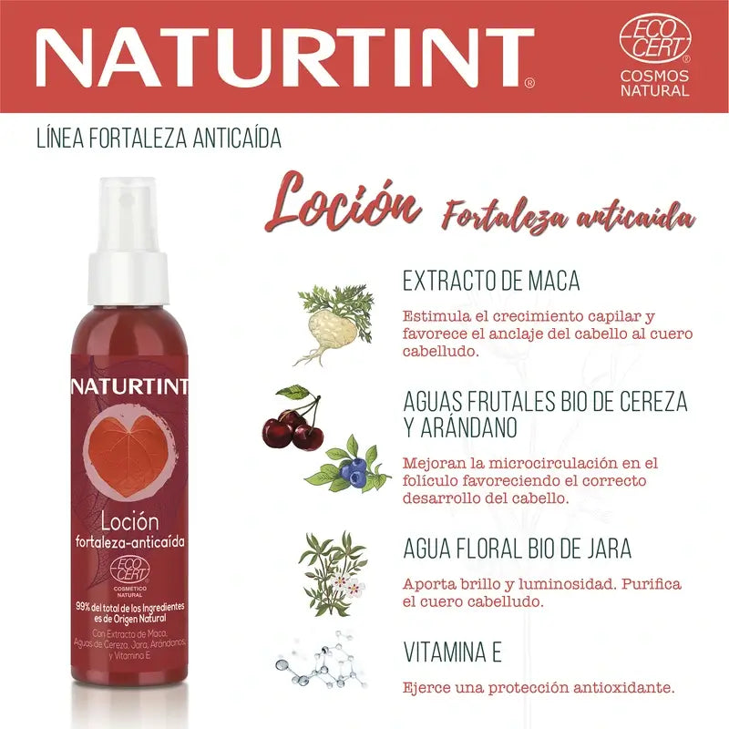 Naturtint Natural Hair Loss Loção Fortalecedora 125 Ml