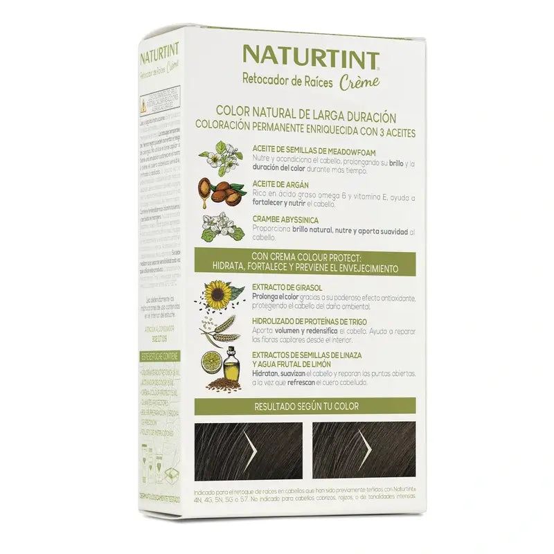 Naturtint Retocador de Raízes Castanho Claro 150Ml