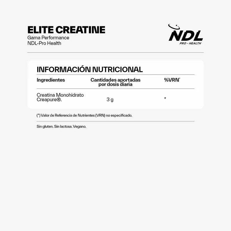 Ndl Pro-Health Elite Creatina Creapure , 300 g