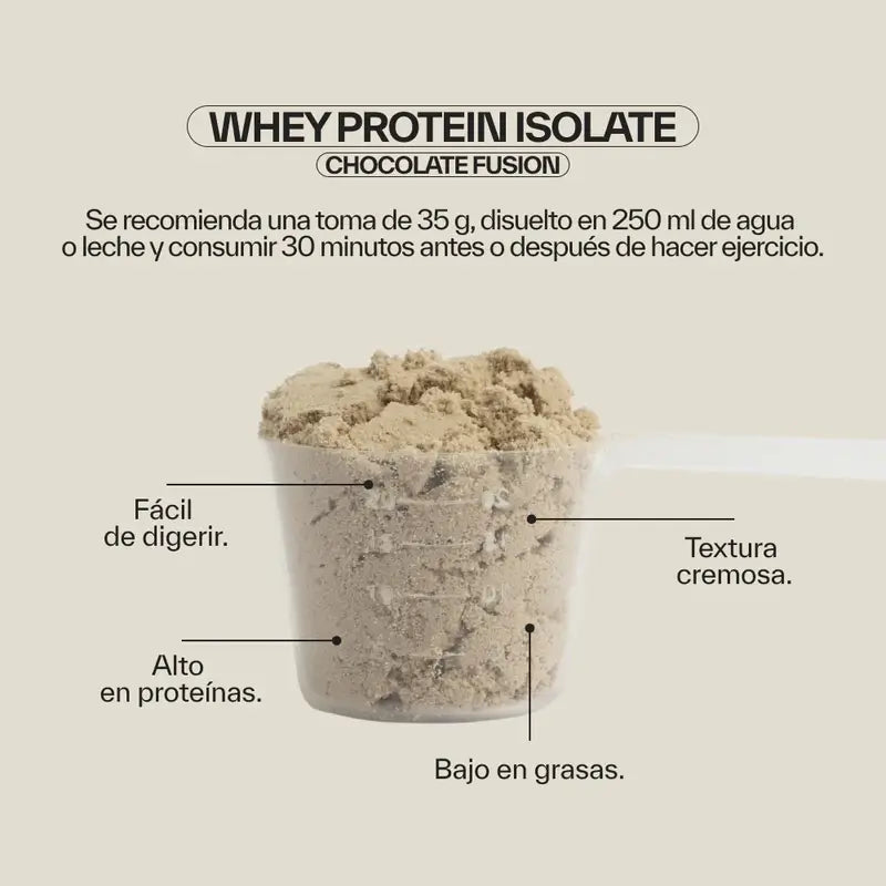 Ndl Pro-Health Whey Protein Isolate - Proteína Isolada, Chocolate Fusion , 1 kg