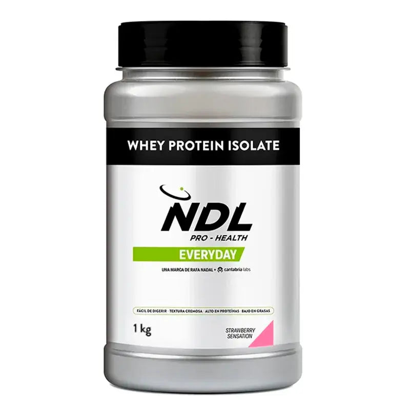 Ndl Pro-Health Whey Protein Isolate - Proteína Isolada, Strawberry Sensation , 1 kg