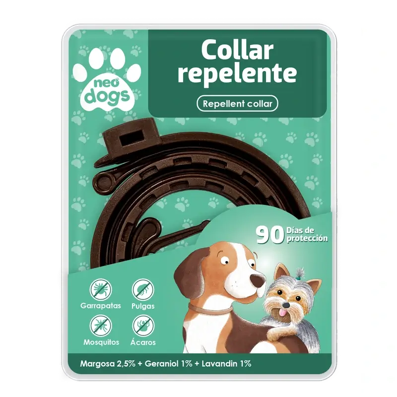 Coleira repelente de insectos Neo Dogs 1 peça