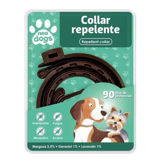 Coleira repelente de insectos Neo Dogs 1 peça