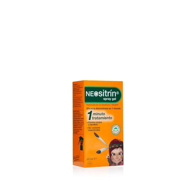 NEOsitrin® Anti-piolhos Gel Líquido Spray 60 ml