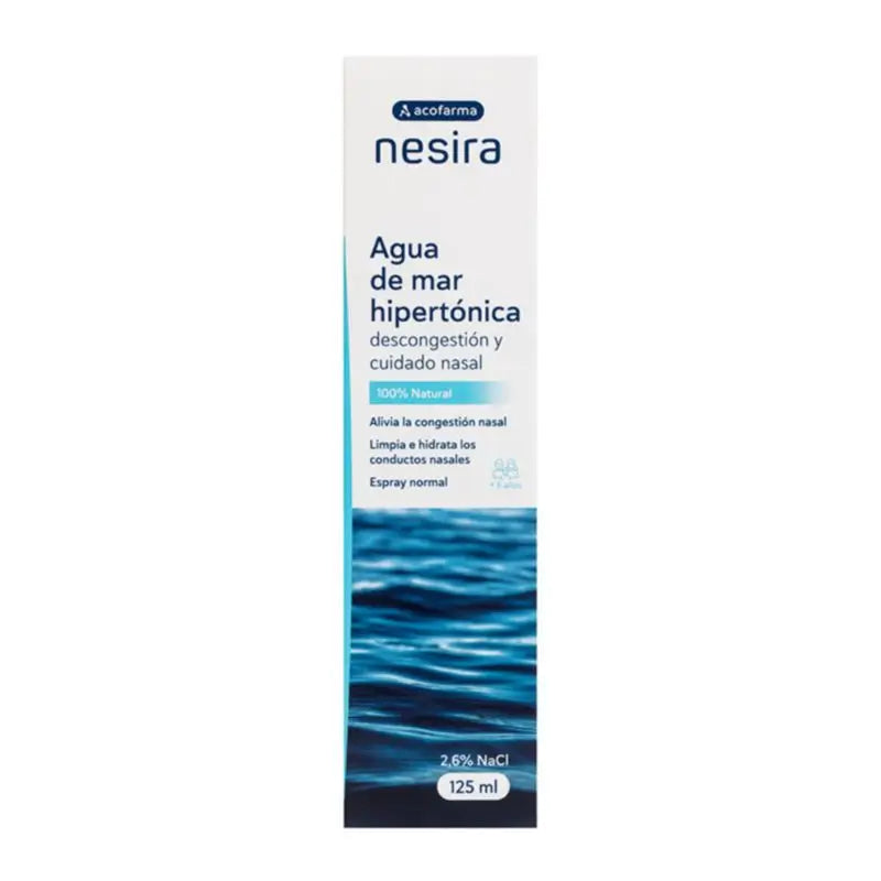 Nesira Agua De Mar Hipertónica, 125 ml