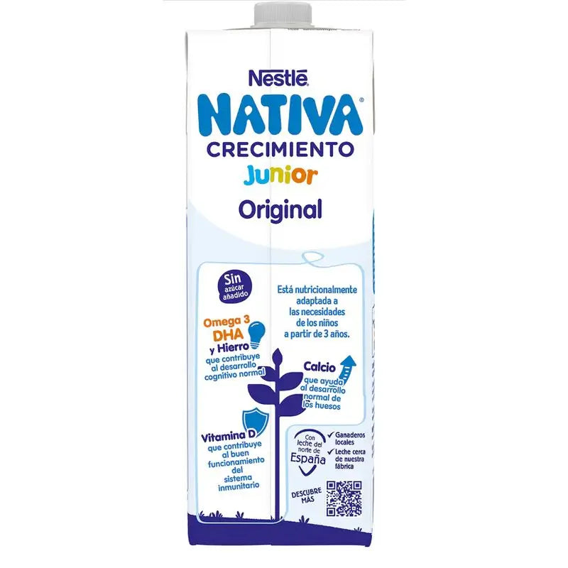 Nestlé Nativa Junior Growth Original 3 Anos, 1L