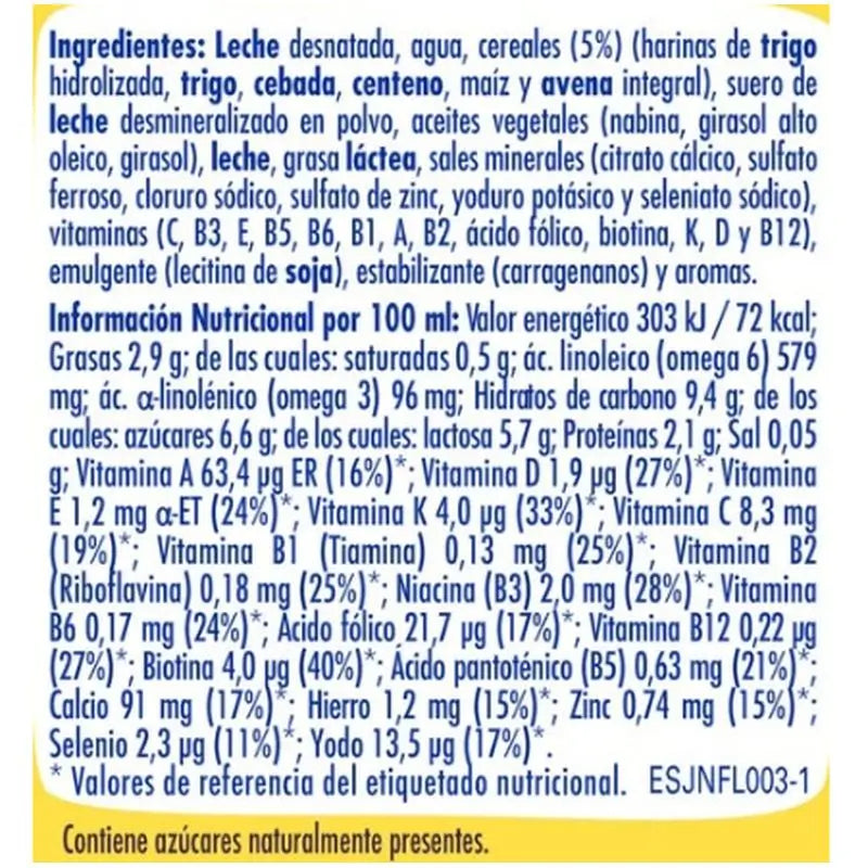 Nestlé Native Growth 3 Cereals, 3x180ml