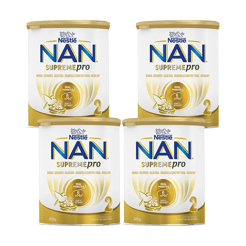 Fórmula de leite Nestlé Nan Supreme Pro 2, 4X800 g