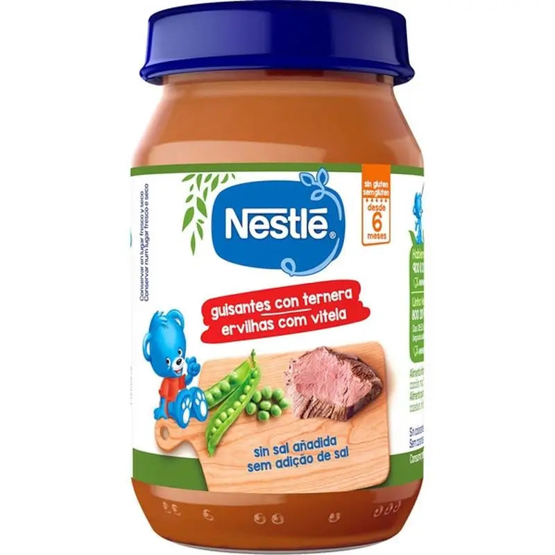 Nestlé Tarte de ervilha e carne de vaca , 190g