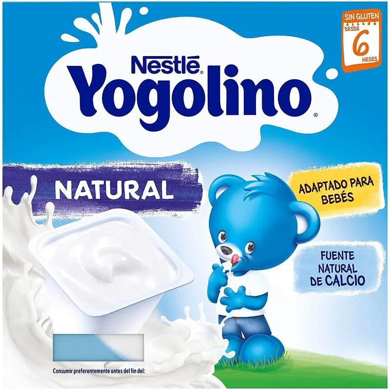 Nestlé Yogolino Natural, 4X100 gr