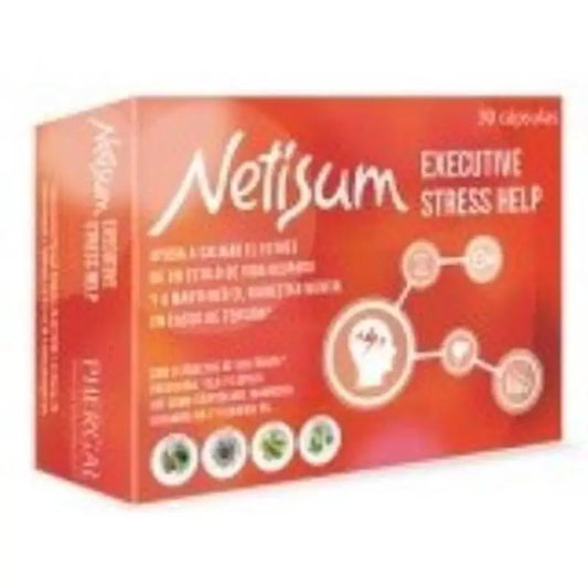 Netisum Executive Stress Help Relaxation - 30 Cápsulas