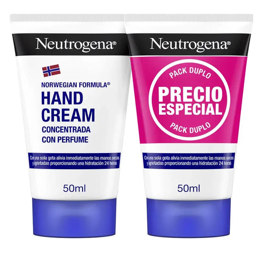 Neutrogena Creme de Mão Concentrada, 2 x 50 ml Duplo