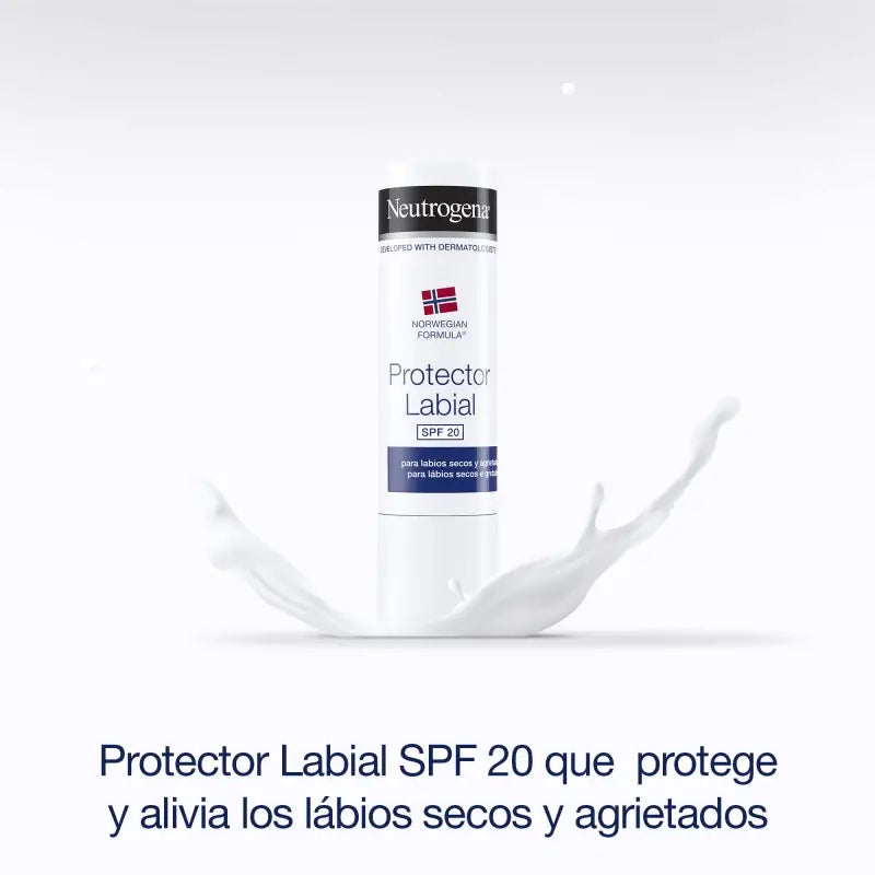 Neutrogena Norwegian Formula Protetor Labial Spf 20, 2 X 4.8 Gr