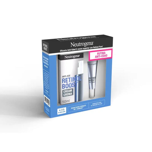 Neutrogena Retinol Boost Creme Anti-Idade 50 Ml + Contorno de Olhos 15 Ml