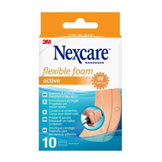 Nexcare Active Strips Apósito 10X6