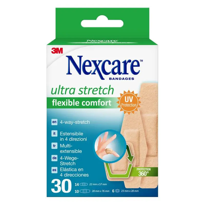 Nexcare Comfort 30 Tiras Surtidas