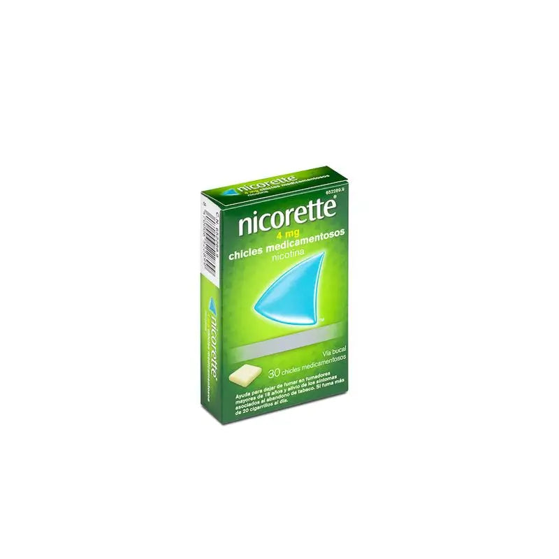 Nicorette 4 mg 30 Chicles